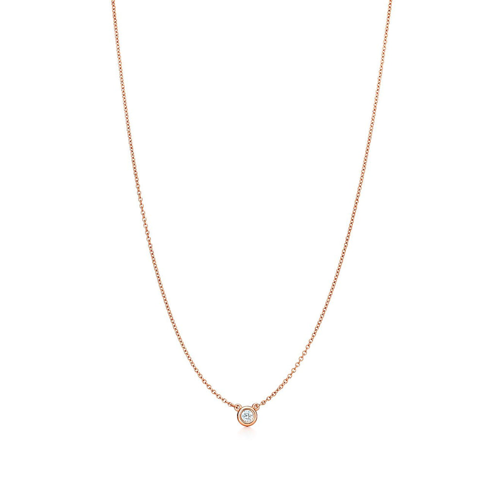 18K Tiffany Elsa Peretti Diamonds Necklace