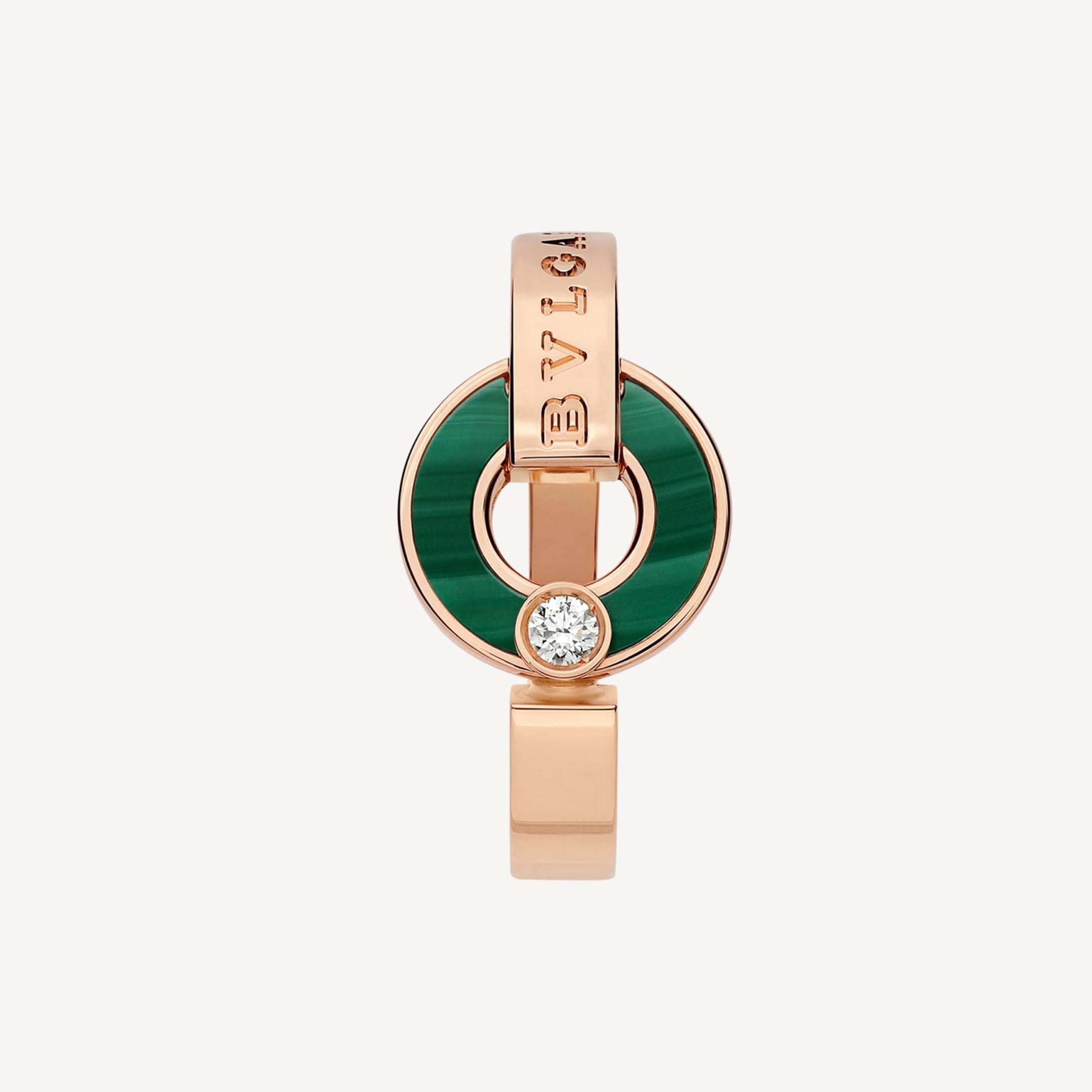 18K BVLGARI Malachite Ring
