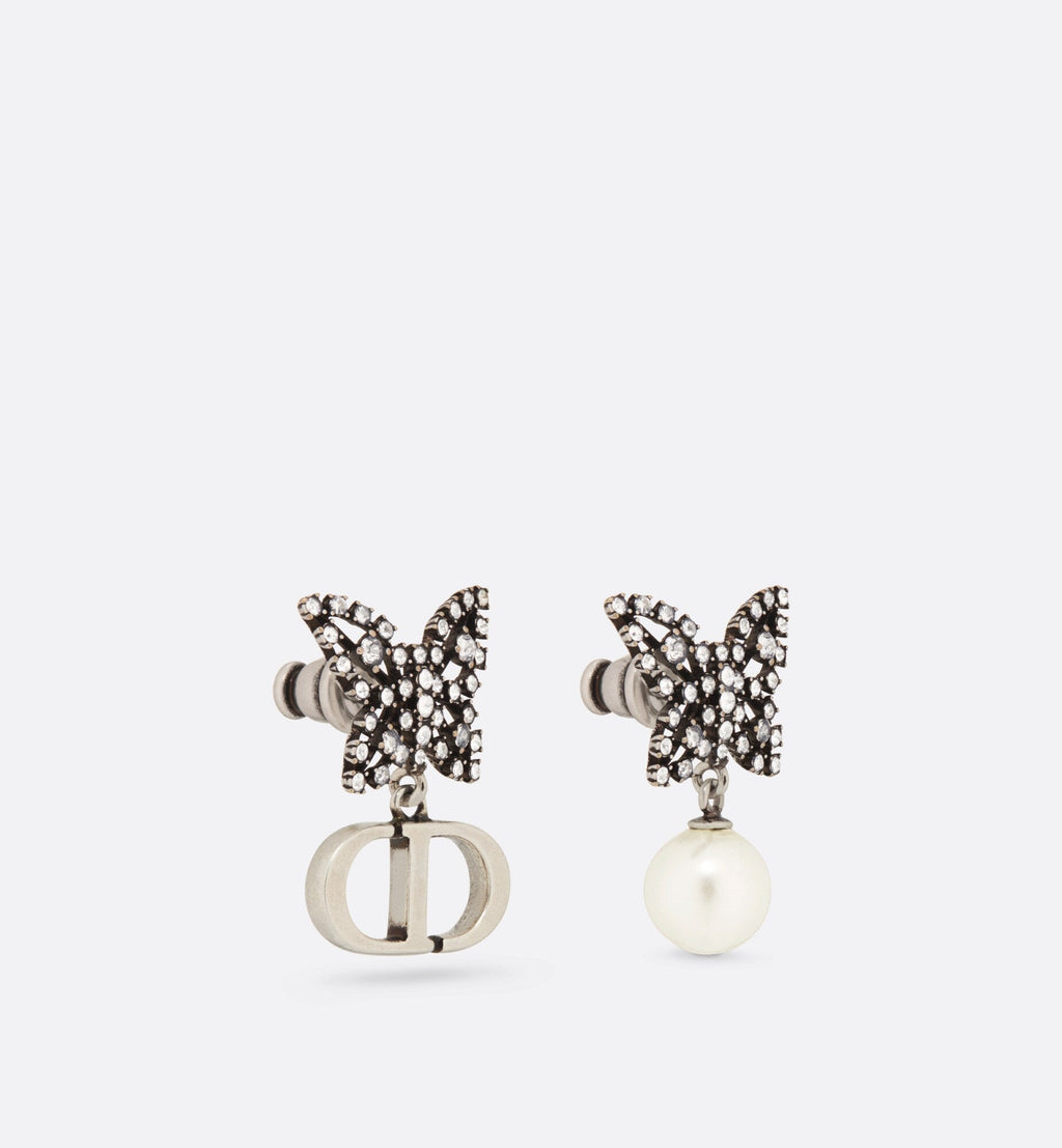 18K Dior Papillon De Nuit Earrings