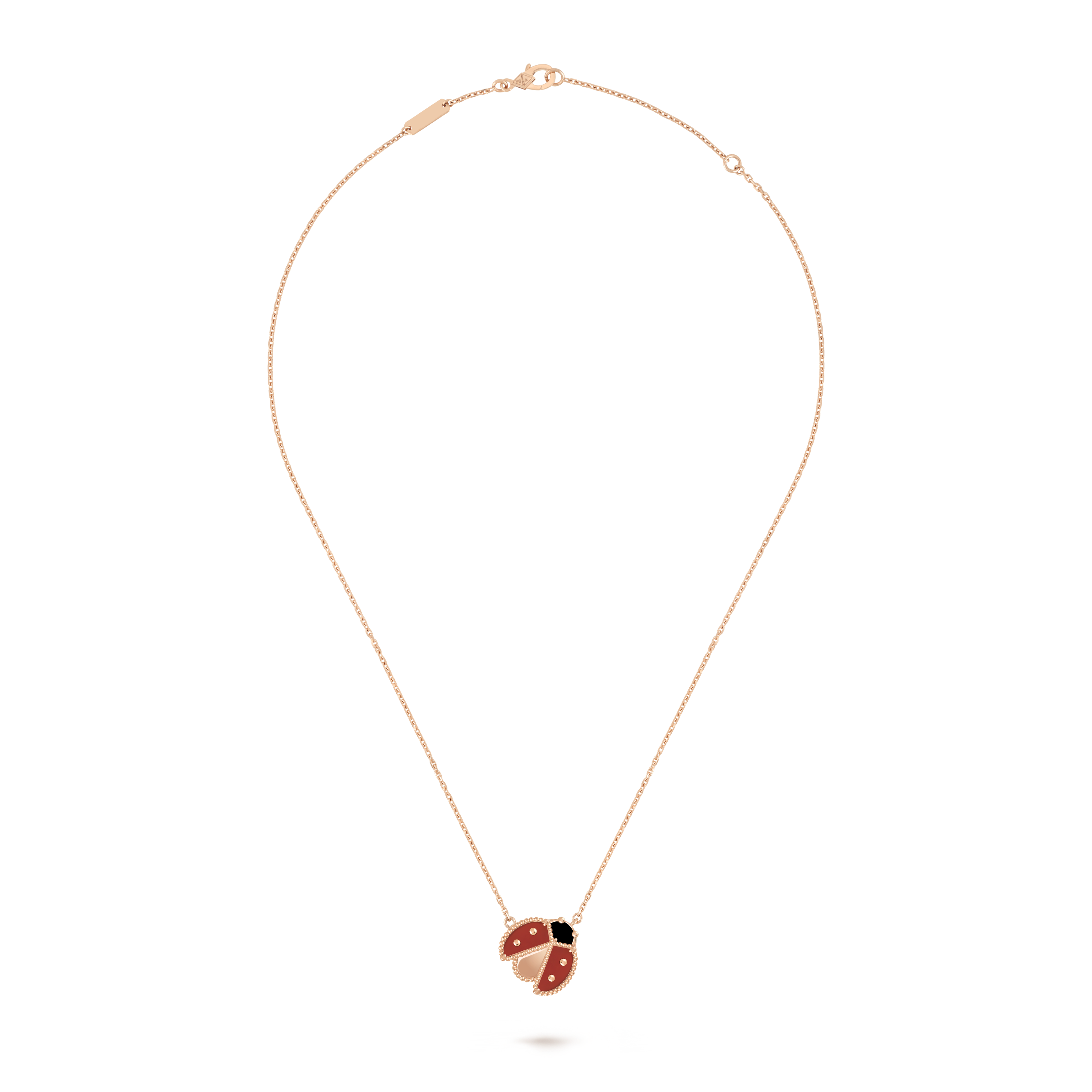 18K Lucky Spring Pendant Necklace