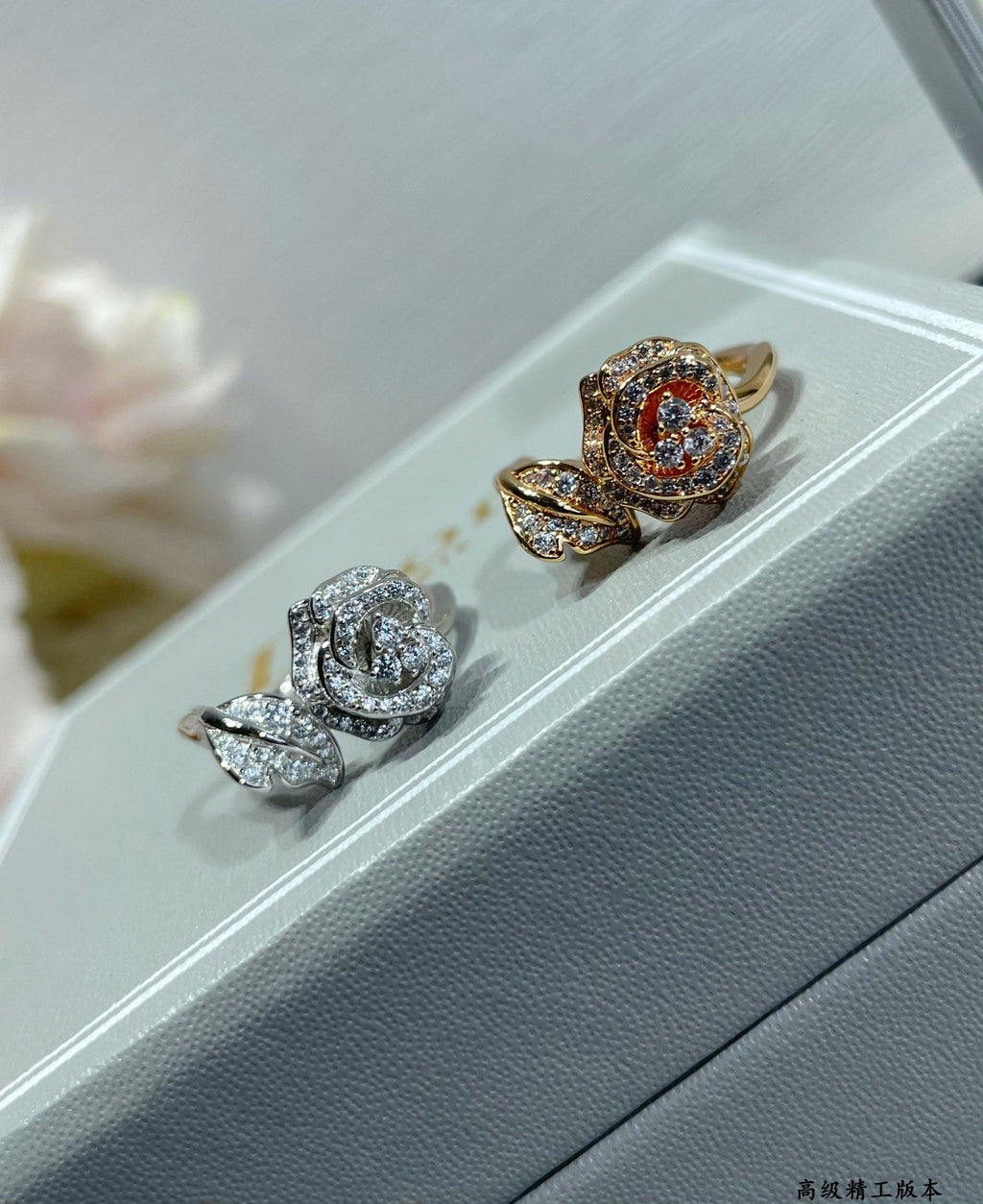 18K Dior Rose Bagatelle Ring