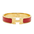 18K Clic Hermes Red Bracelet