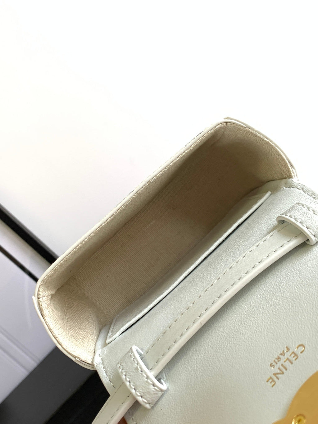 CELINE COLORFUL TRIPHOME 11 COWHIDE LEATHER