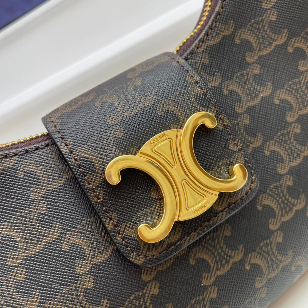 CELINE 23 CALFSKIN BAG BLACK PATTERN
