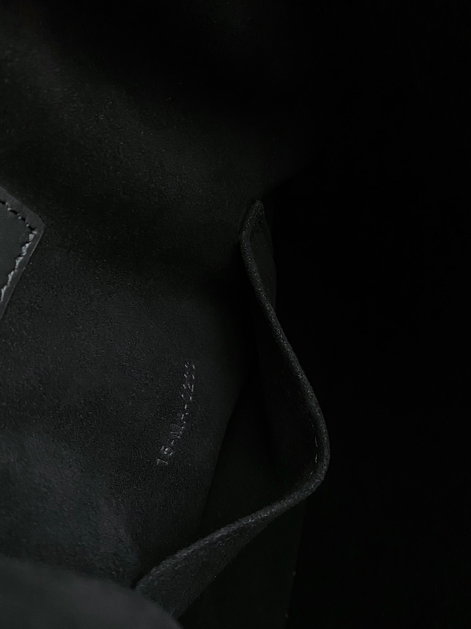 DIOR MEDIUM C'EST 24 IN BLACK CD-EMBOSSED CALFSKIN