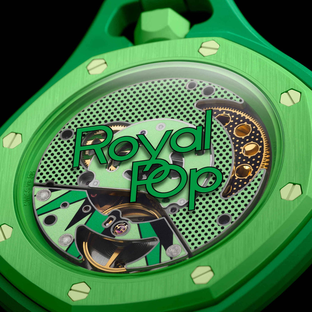 AP x Swatch Royal Pop GREEN EIGHT