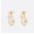 18K Dior Pearls Earrings