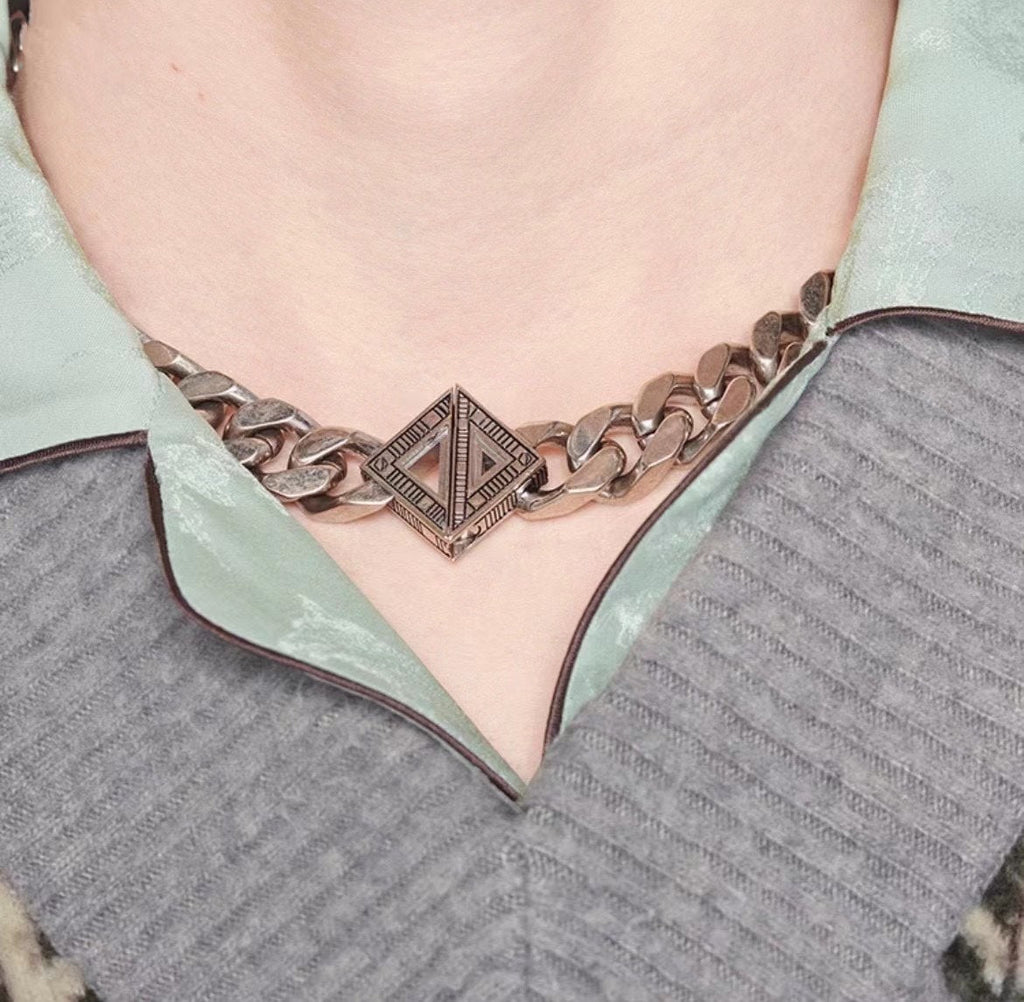 18K Dior Diamond Chain Necklace