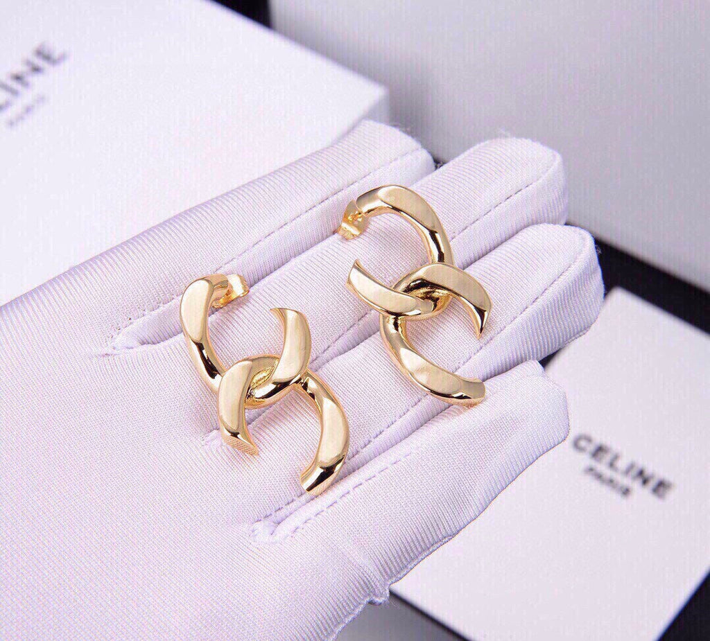 18K Celine Earrings