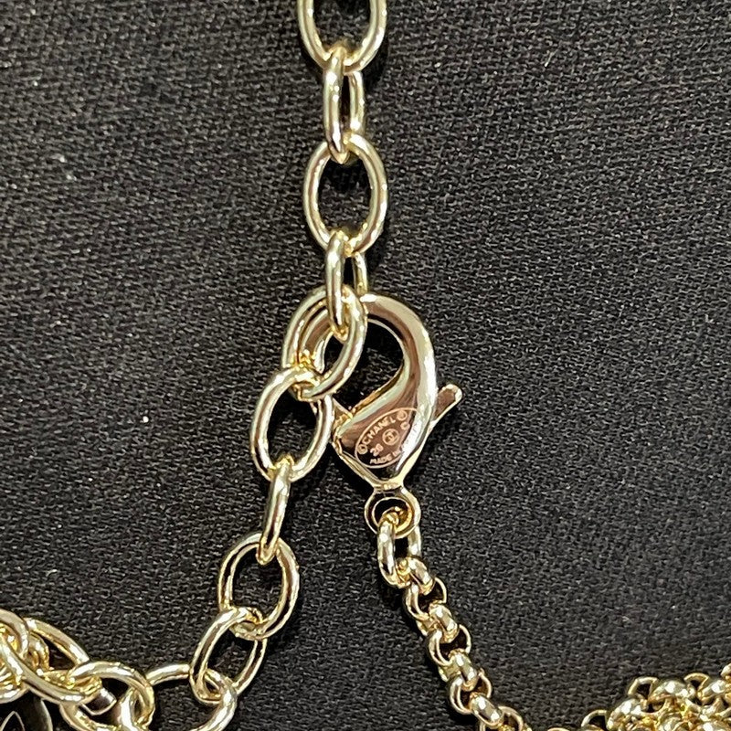18K  Chanel Color Logo Choker Necklace