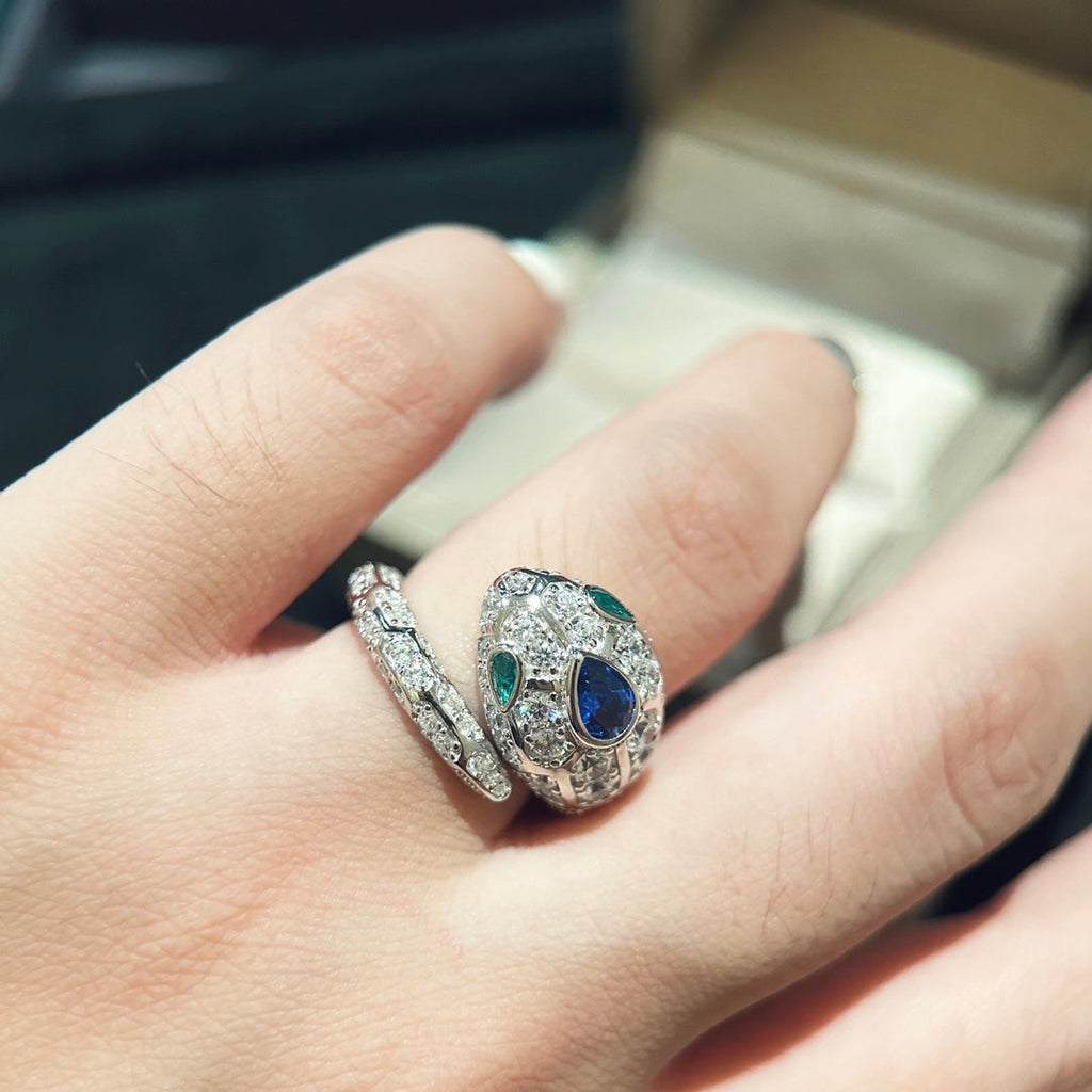 18K BVLGARI Serpenti Ring