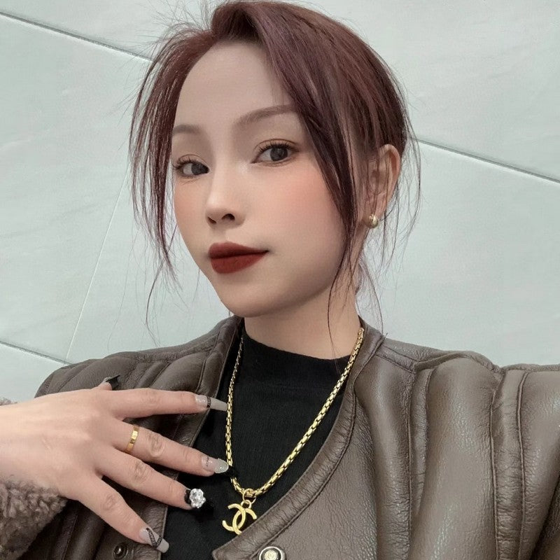 18K  Chanel Vintage Gold Choker Necklace