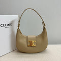 CELINE MEDIUM AVA BAG 23 IN DOMINO SMOOTH CALFSKIN GOLD LOGO