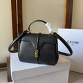 CELINE CLASSIQUE BAG 17 IN BLACK CALFSKIN GOLD HARDWARE