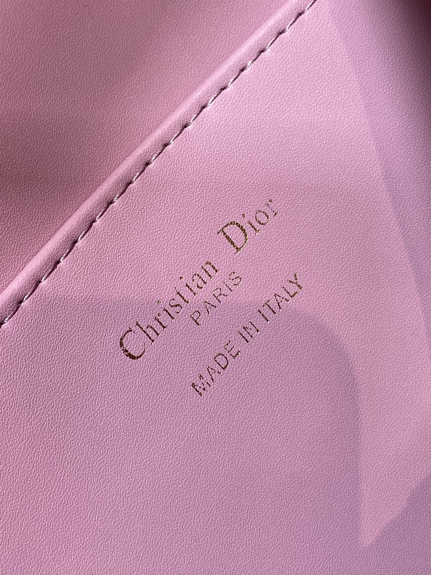 DIOR MEDIUM 25 CARO BACKPACK FLAMINGO PINK MACROCANNAGE LAMBSKIN