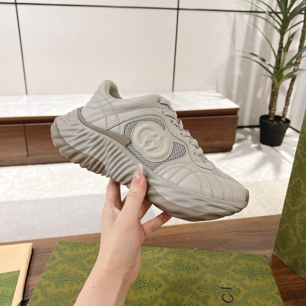 GUCCI RIPPLE SNEAKER CLOUD GRAY