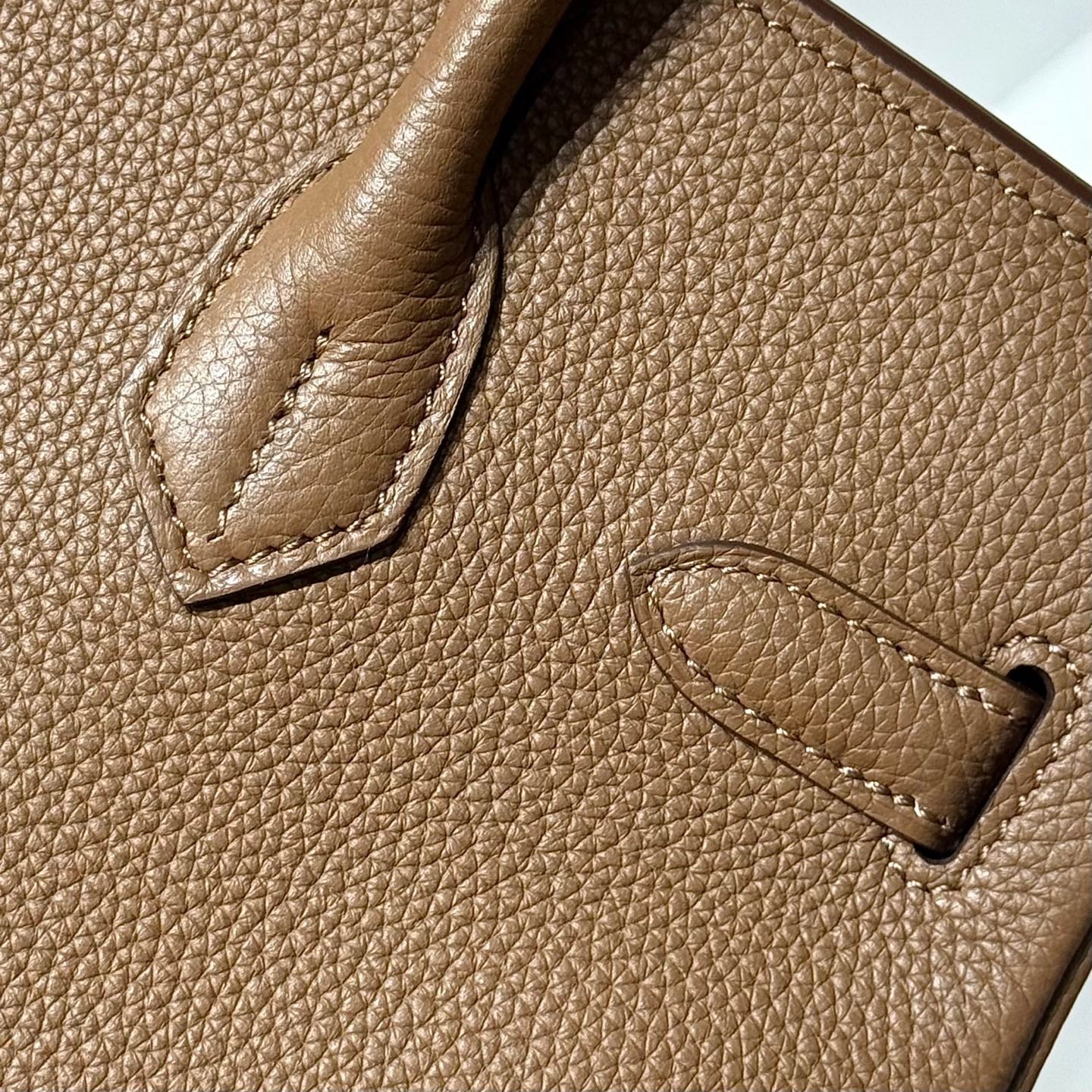 HERMES 25S  BIRKIN 30 IN DARK BROWN CALFSKIN GOLD HARDWARE