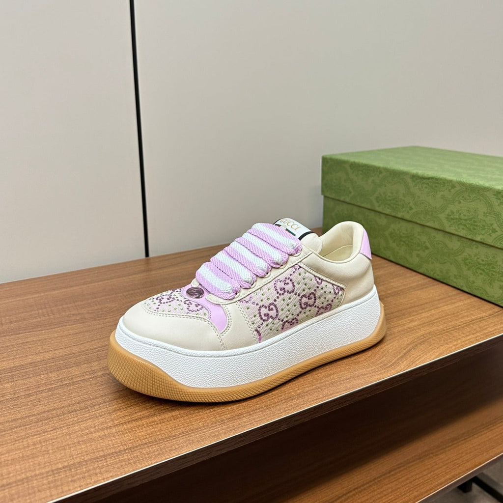 GUCCI Screener Sneaker Pink Blush